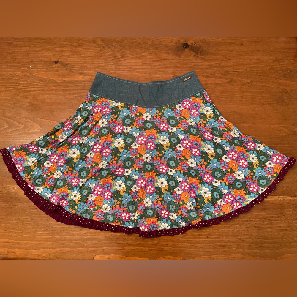 EUC size M women’s Matilda Jane Paint by Numbers skirt